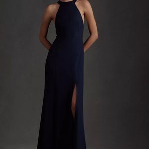 BHLDN Serephina Crepe Maxi Dress